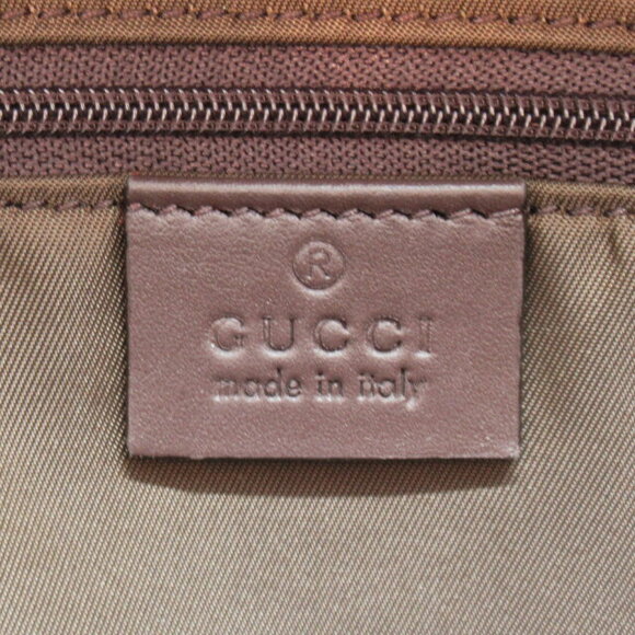 Gucci GG Geometric Backpack Canvas Brown - Picture 6 of 9